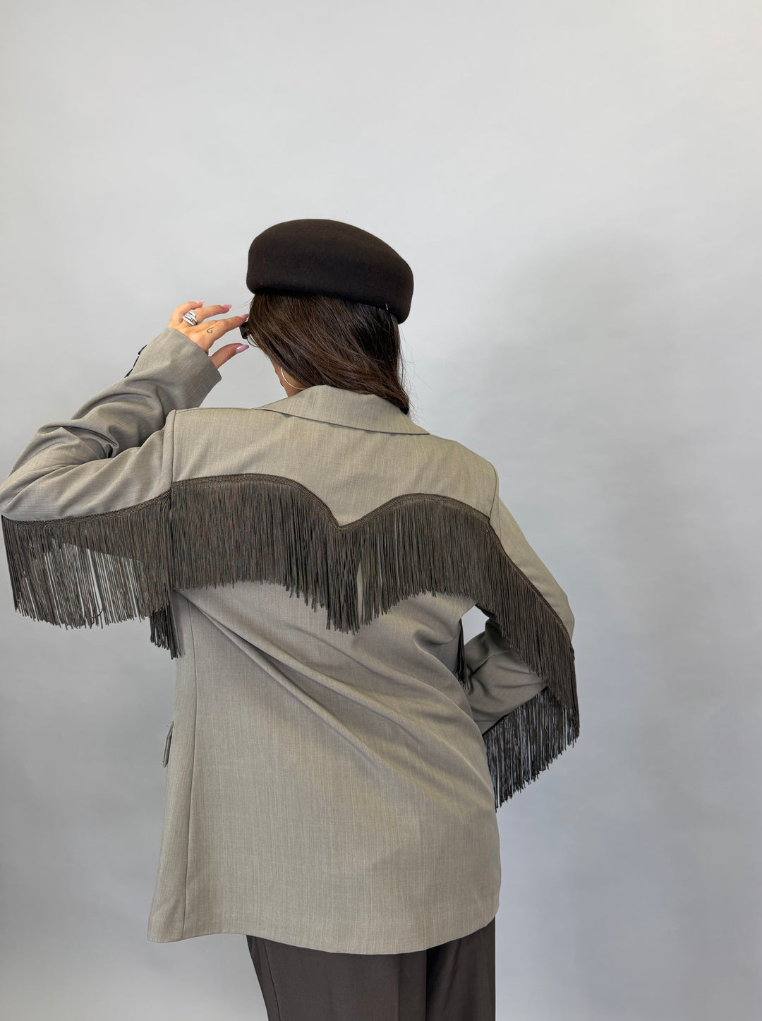 Blazer Lumi Tortora