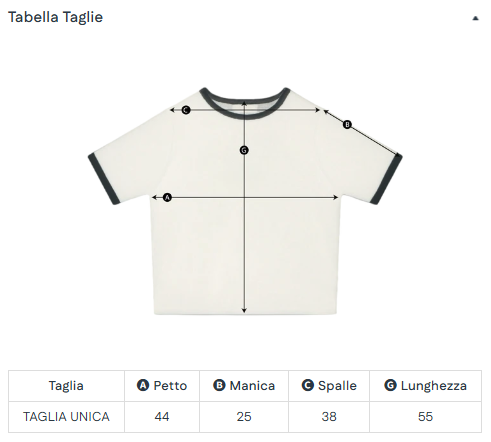T-SHIRT IN MAGLIA