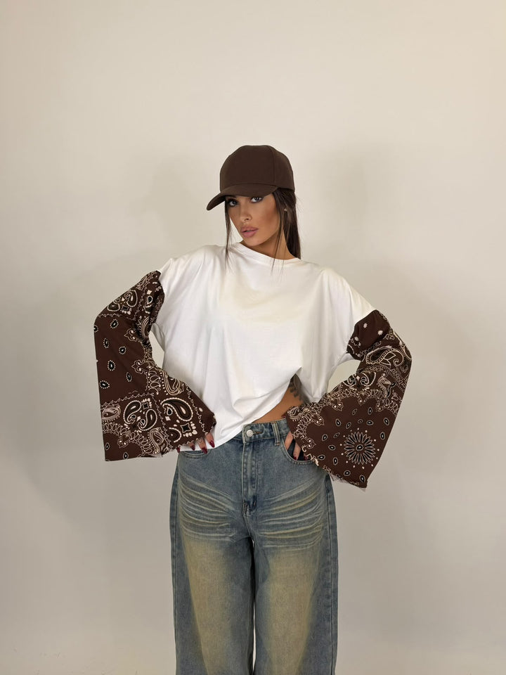 Maglia Banda Marrone