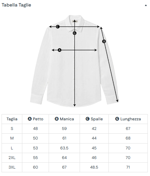 CAMICIA IN LINO
