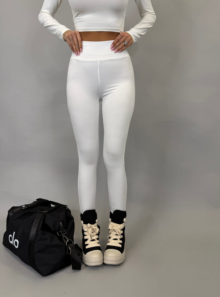 Leggins lycra Bianco