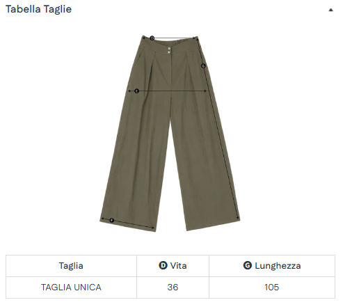 PANTALONE DRITTO CON PIEGHE