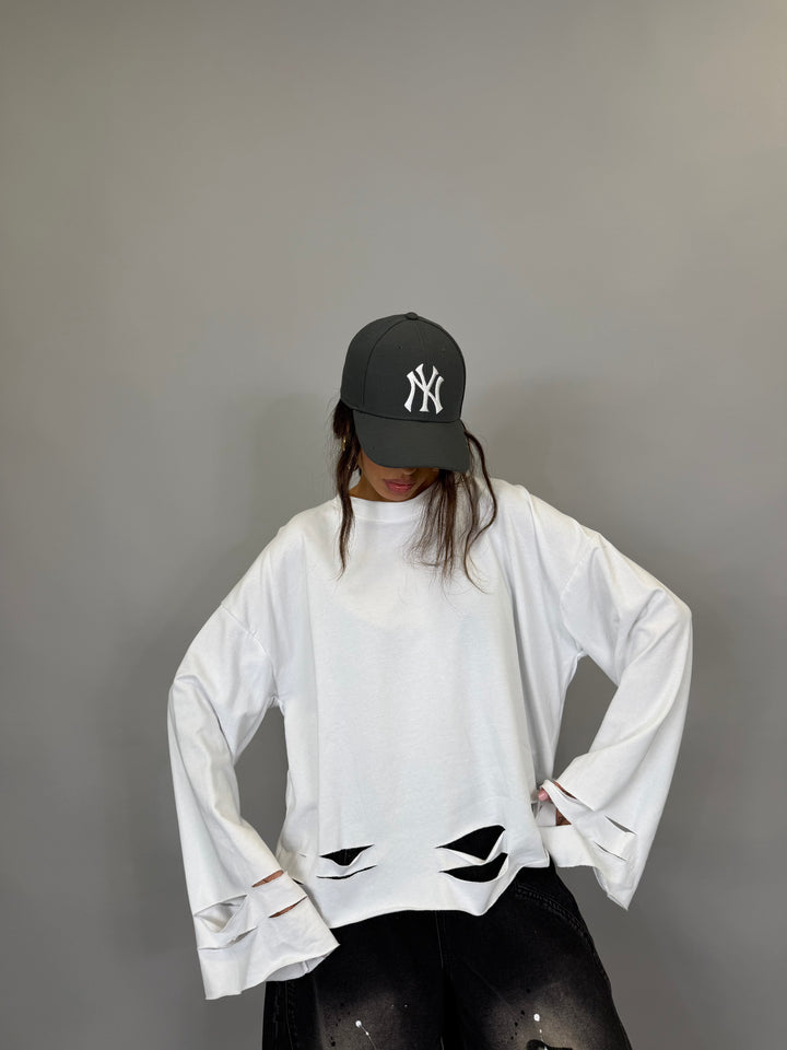 Maglia Fuoristrada Bianca