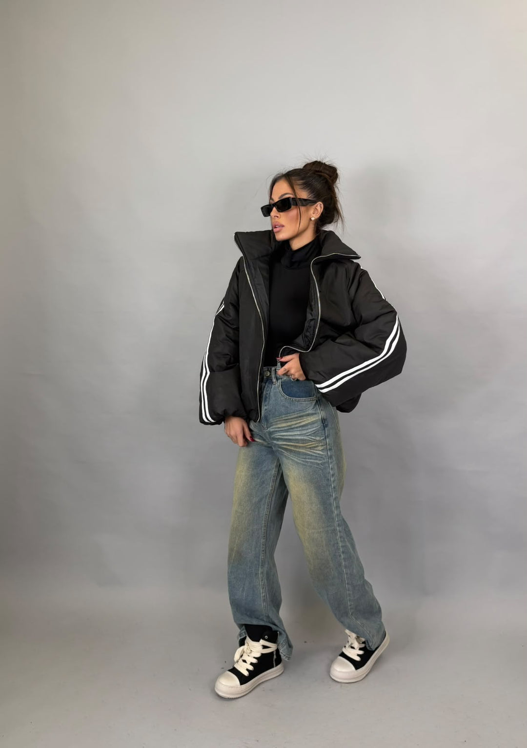 Bomber Adida Nero