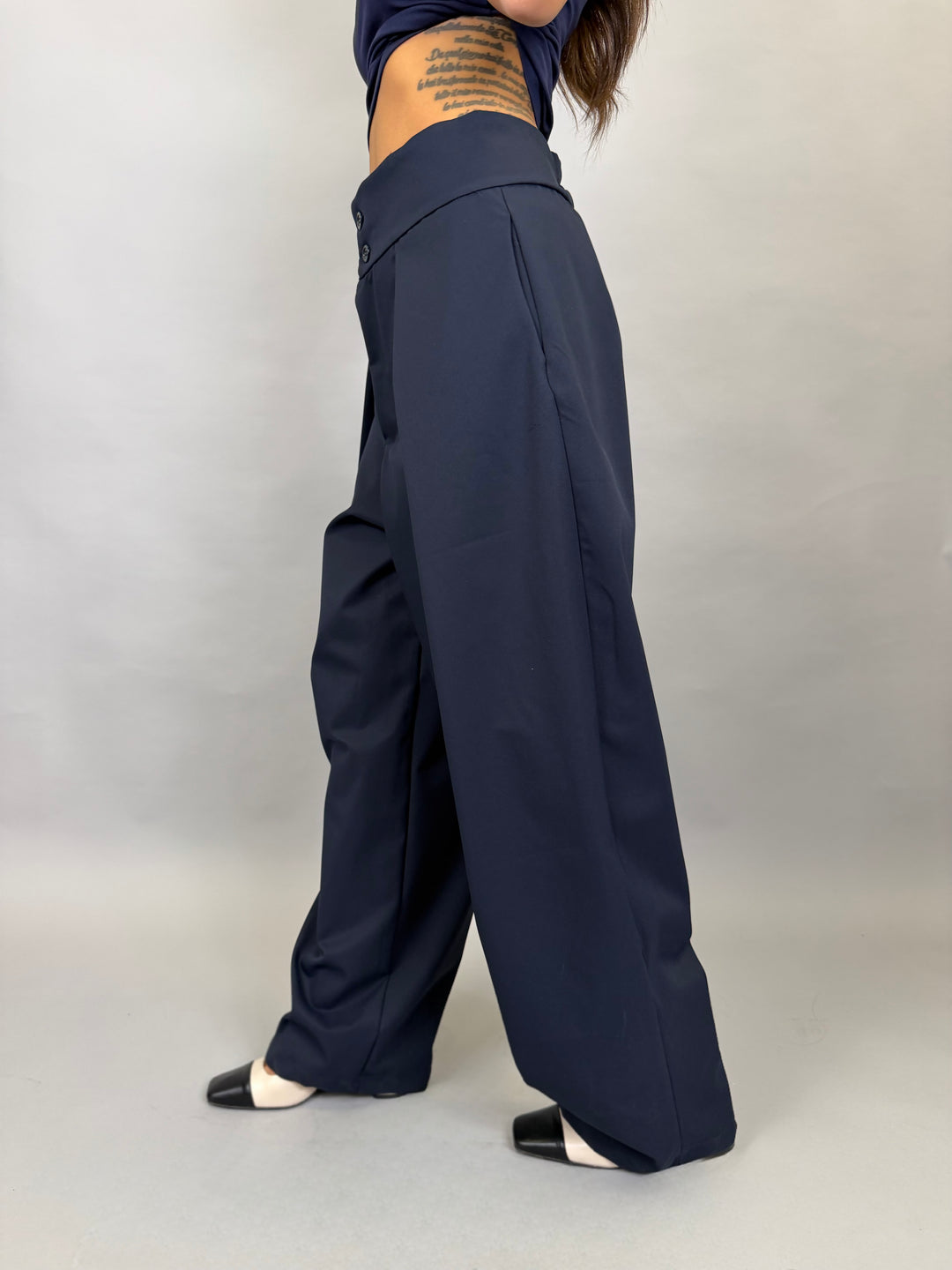Pantalone Lauren Blu Notte
