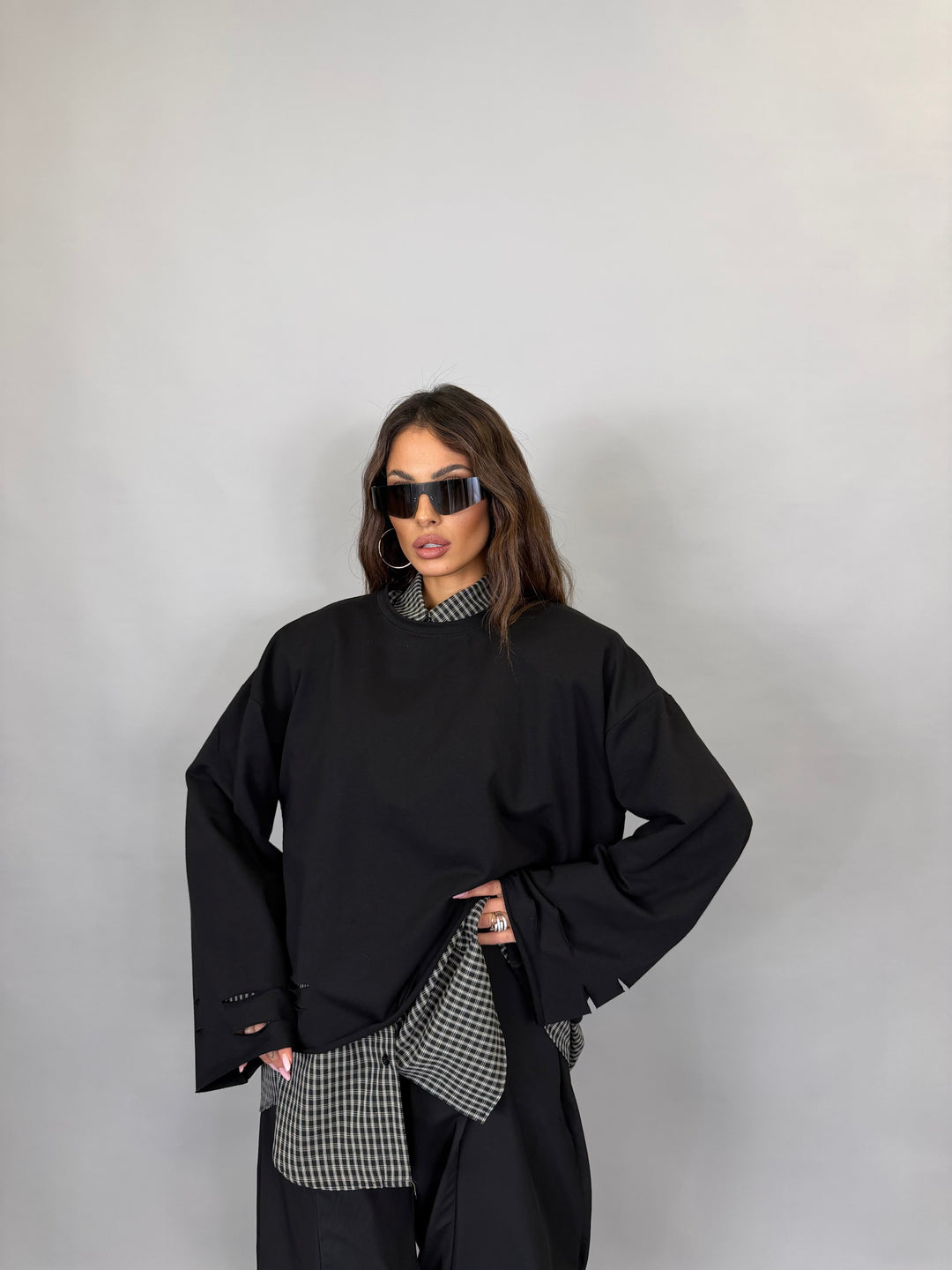 Maglia Fuoristrada Nera