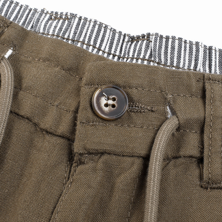 BERMUDA UOMO IN LINO – TONY BACKER EDIZIONE LIMITATA