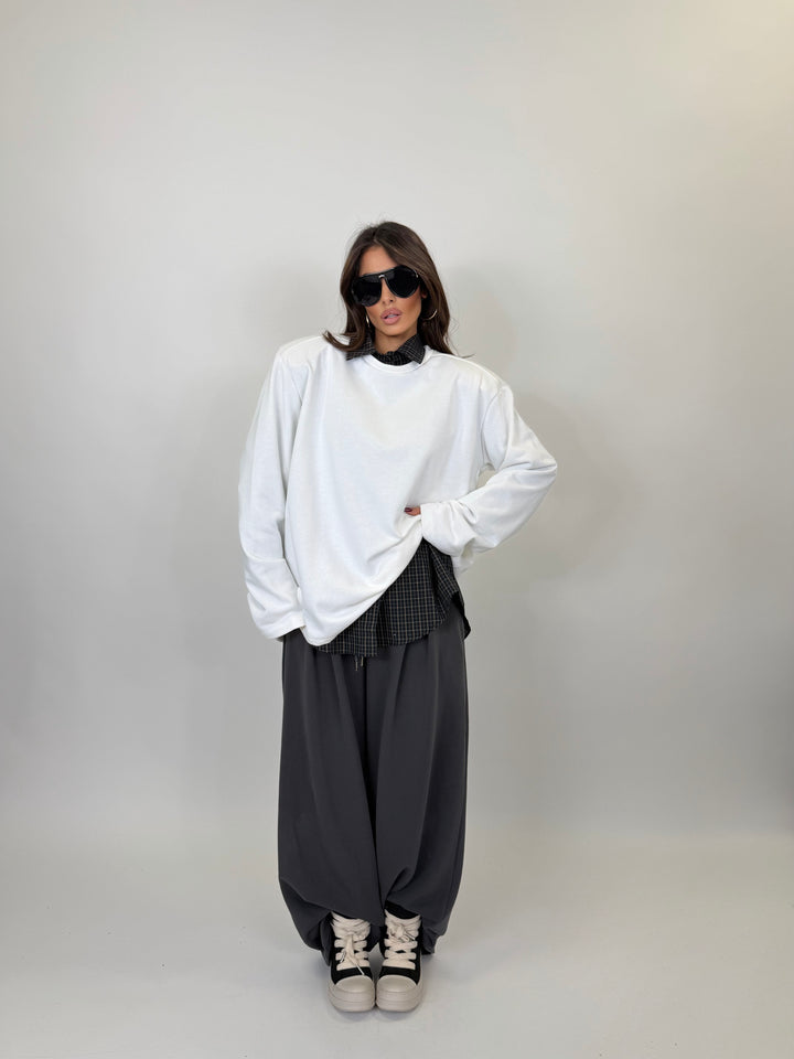 Felpa Owen Bianca