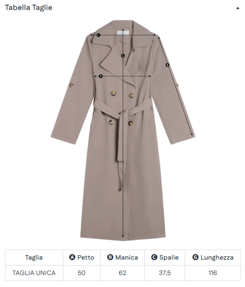TRENCH DONNA