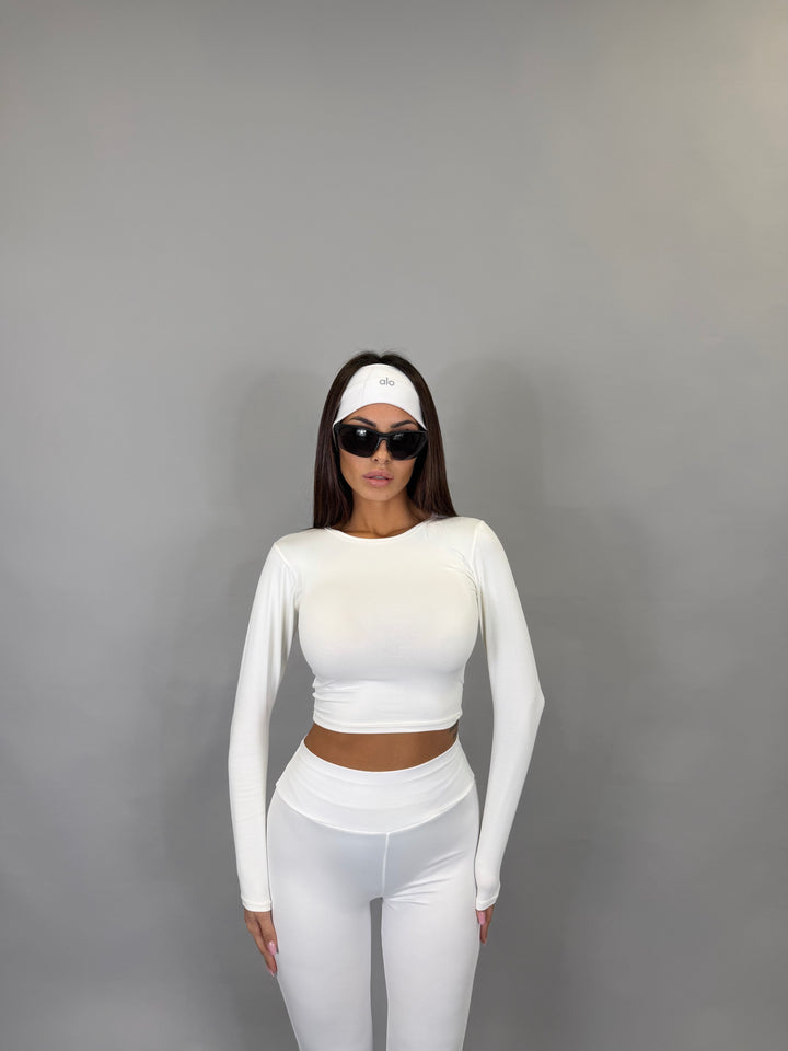 Lycra crop Bianca