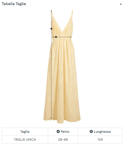 VESTITO LUNGO CON SPALLINE