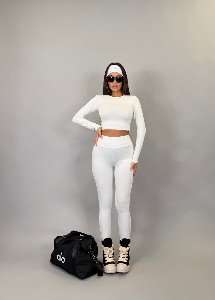 Lycra crop Bianca