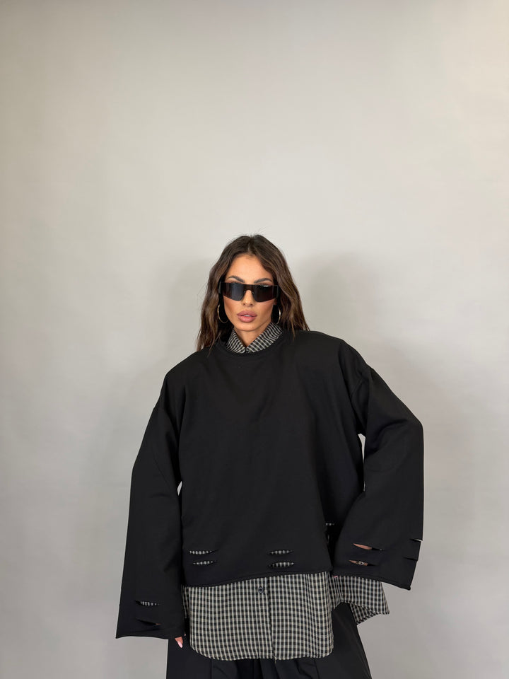 Maglia Fuoristrada Nera