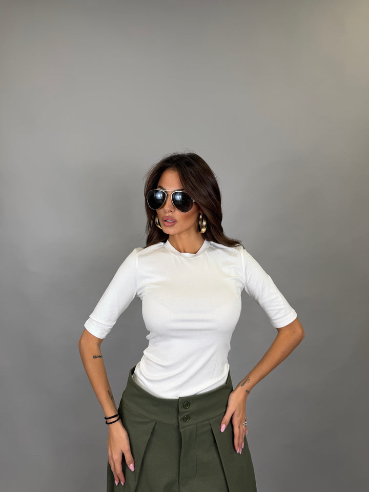 Maglia Moda Bianca