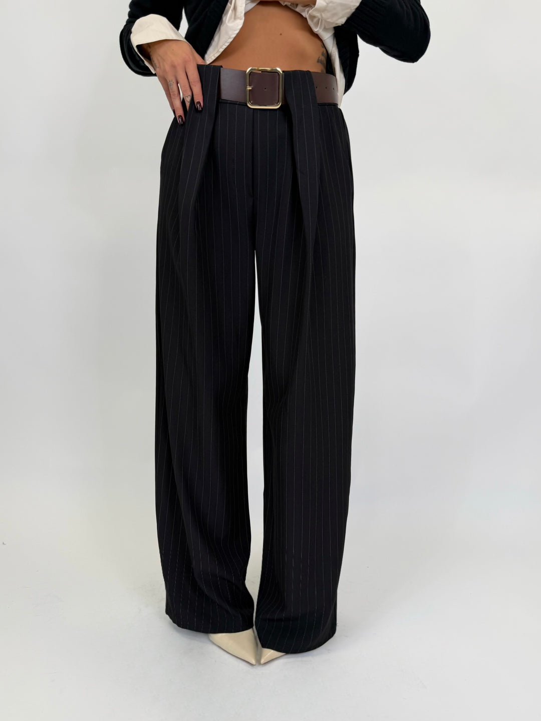 Pantalone Veneta Gessato