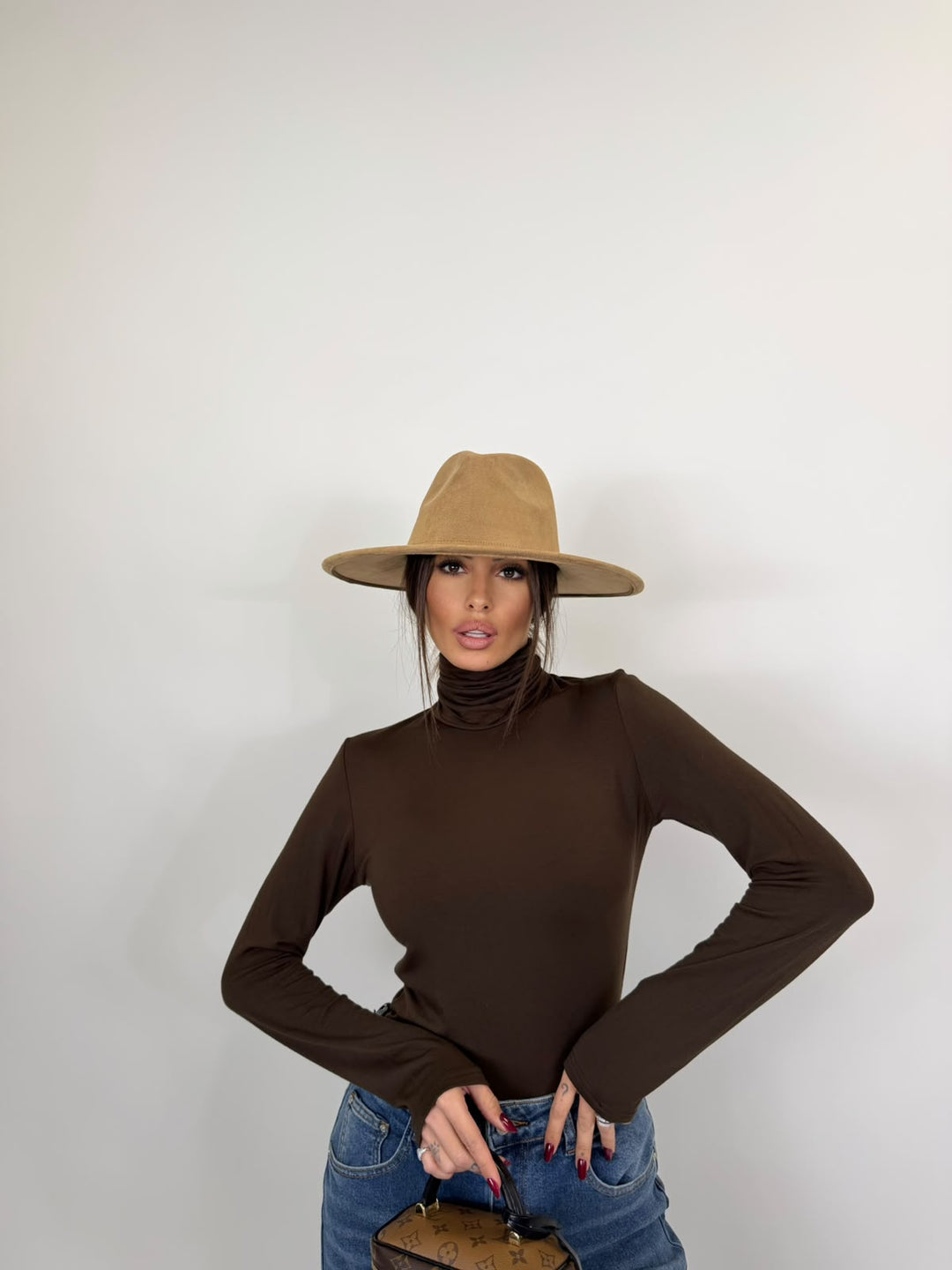 Maglia Sweat Marrone