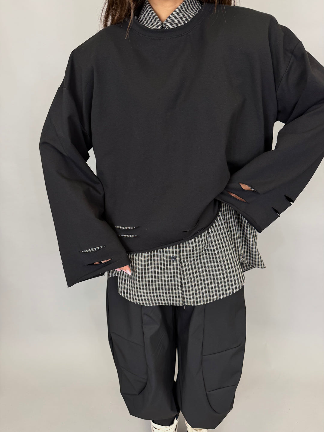 Maglia Fuoristrada Nera