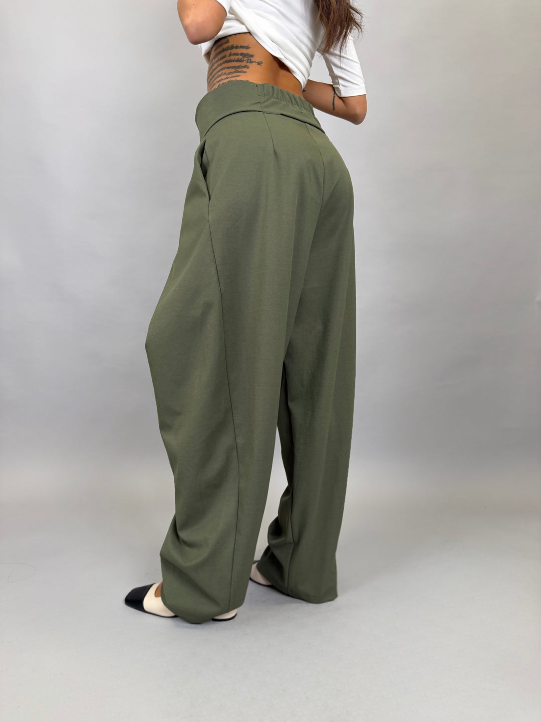 Pantalone Lauren Verde