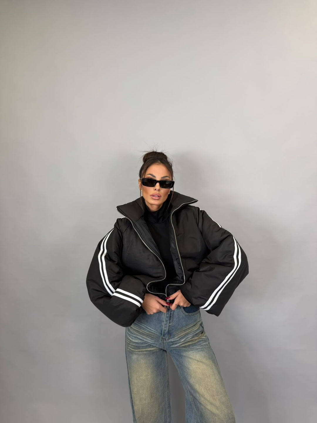 Bomber Adida Nero