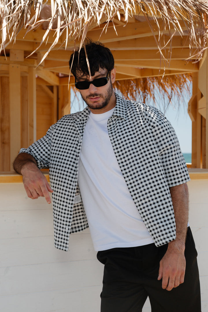 CAMICIA OVER MANICA CORTA