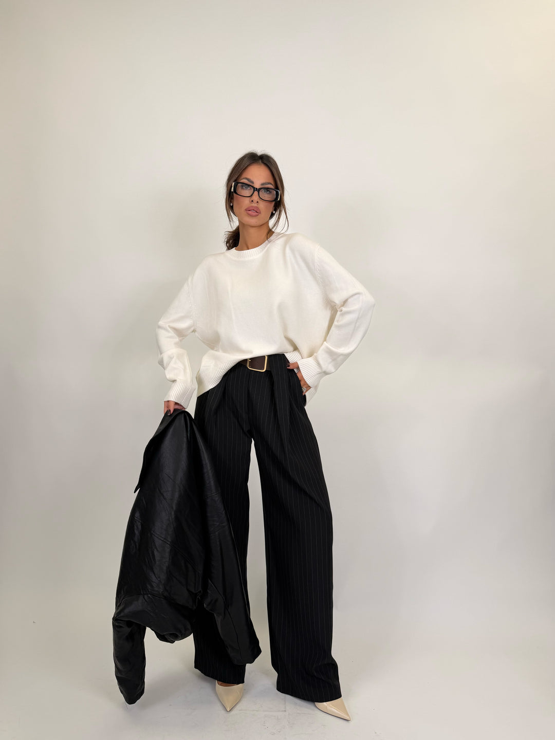 Pull Confy Bianco