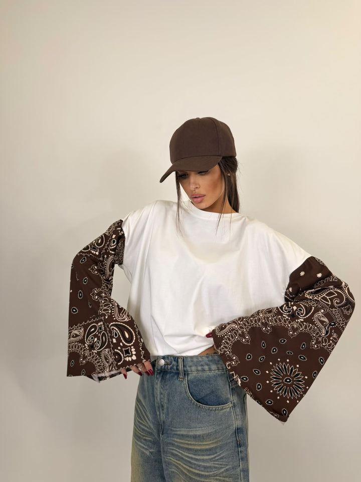 Maglia Banda Marrone