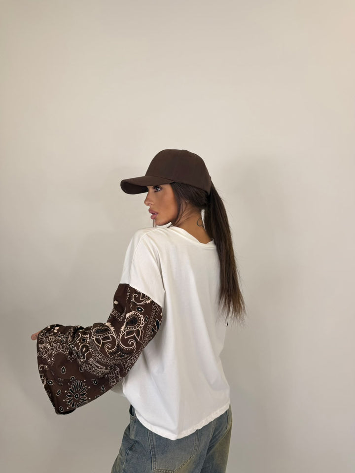 Maglia Banda Marrone