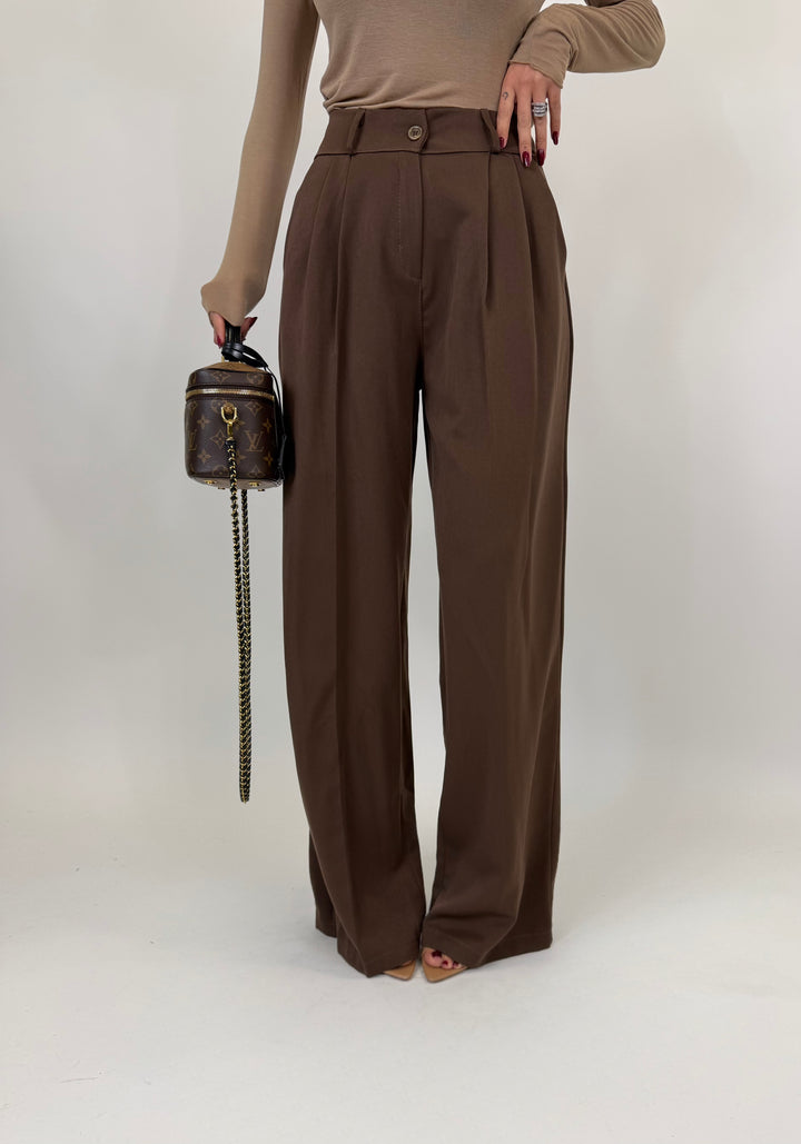 Pantalone Classic Marrone