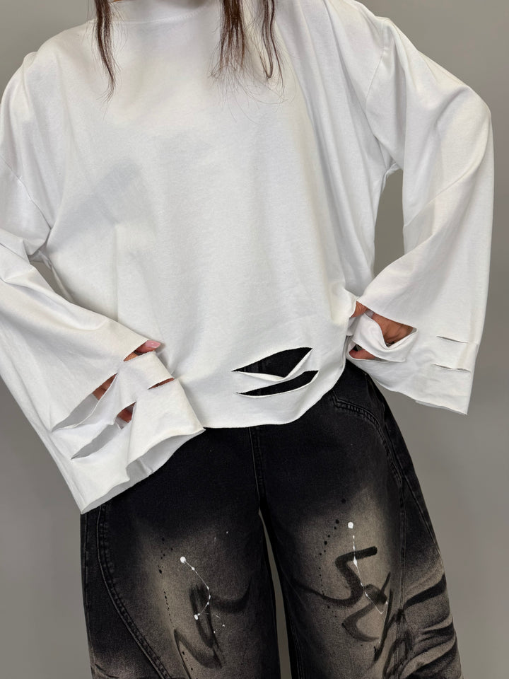Maglia Fuoristrada Bianca