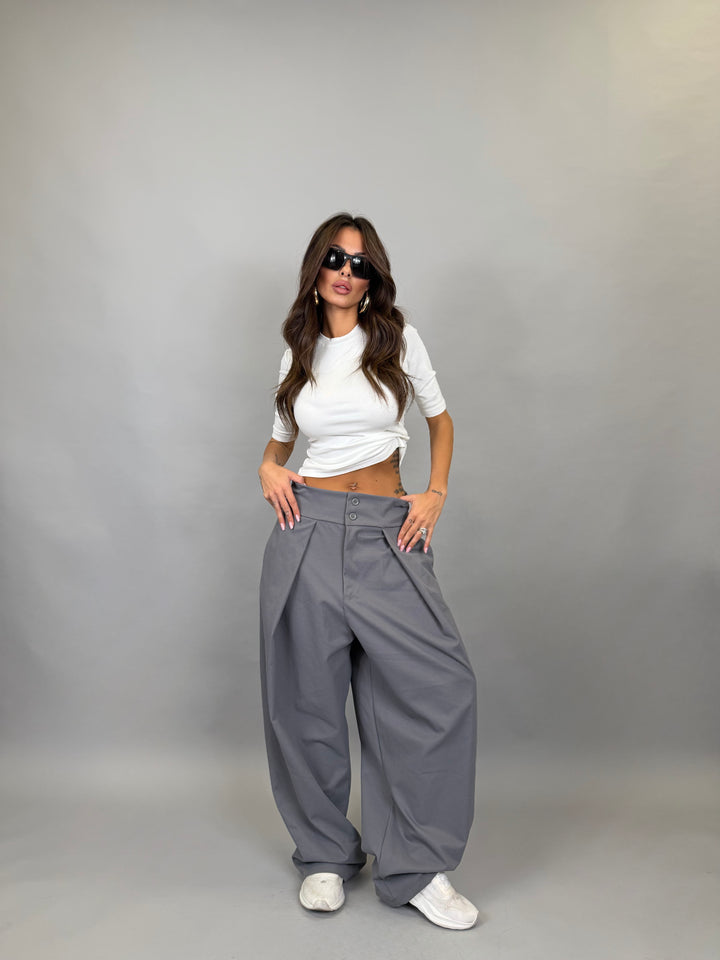 Pantalone Lauren Grigio