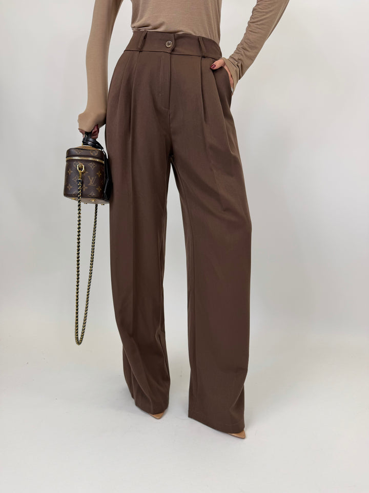 Pantalone Classic Marrone