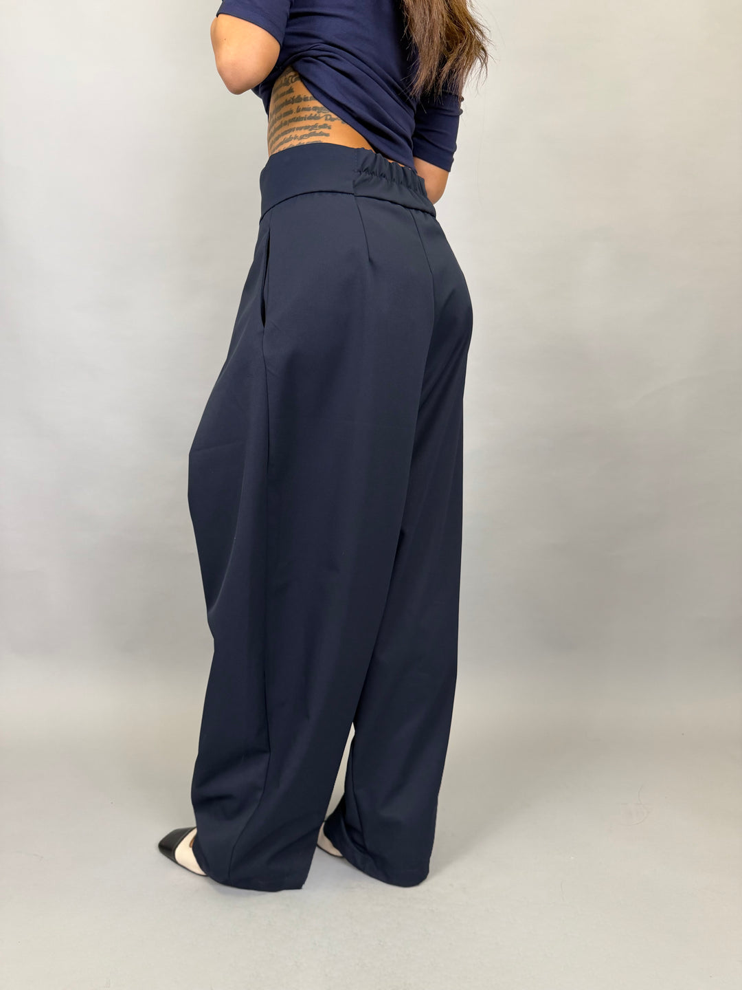 Pantalone Lauren Blu Notte