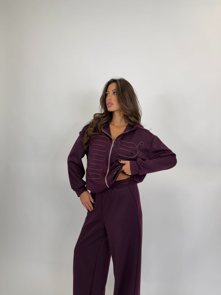 Tuta Soldat Bordeaux
