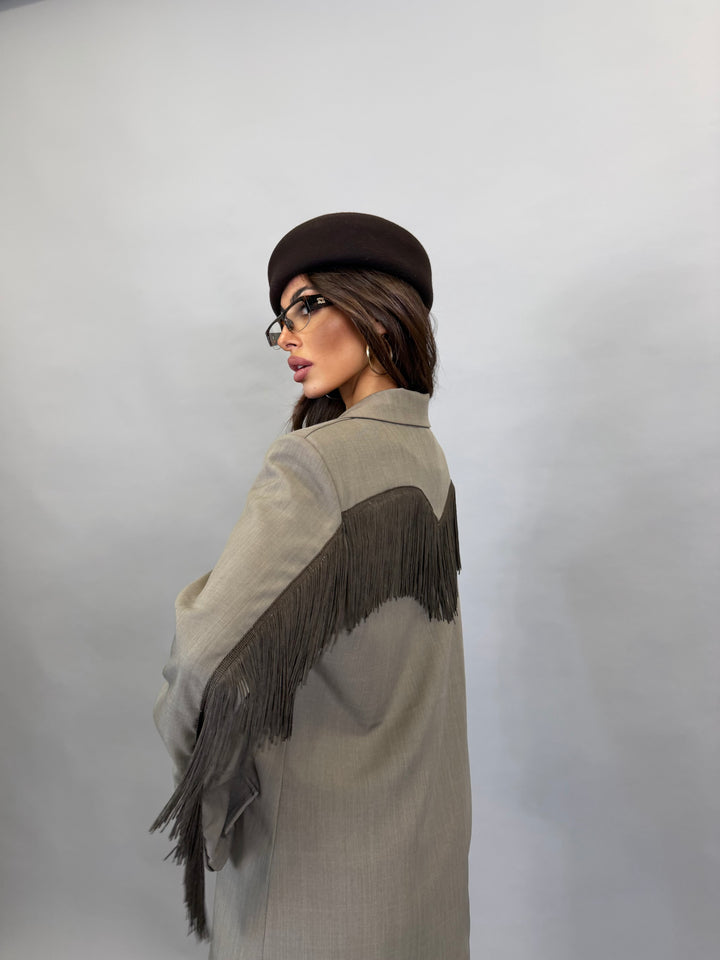 Blazer Lumi Tortora