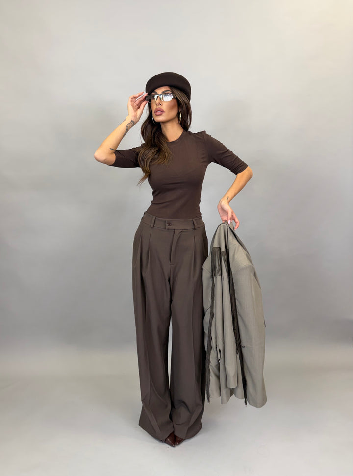 Pantalone Later Marrone