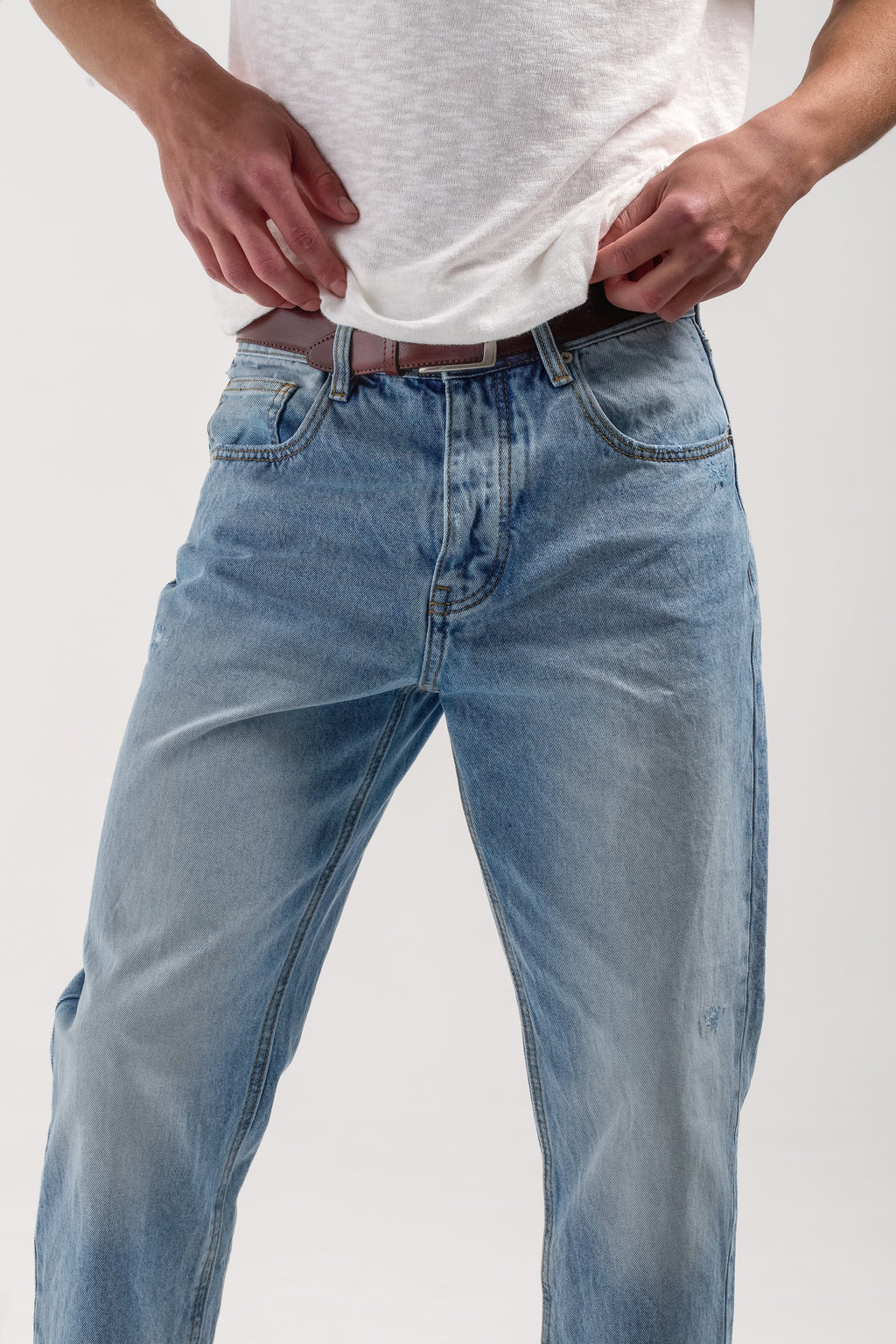Jeans Carrot Fit Uomo
