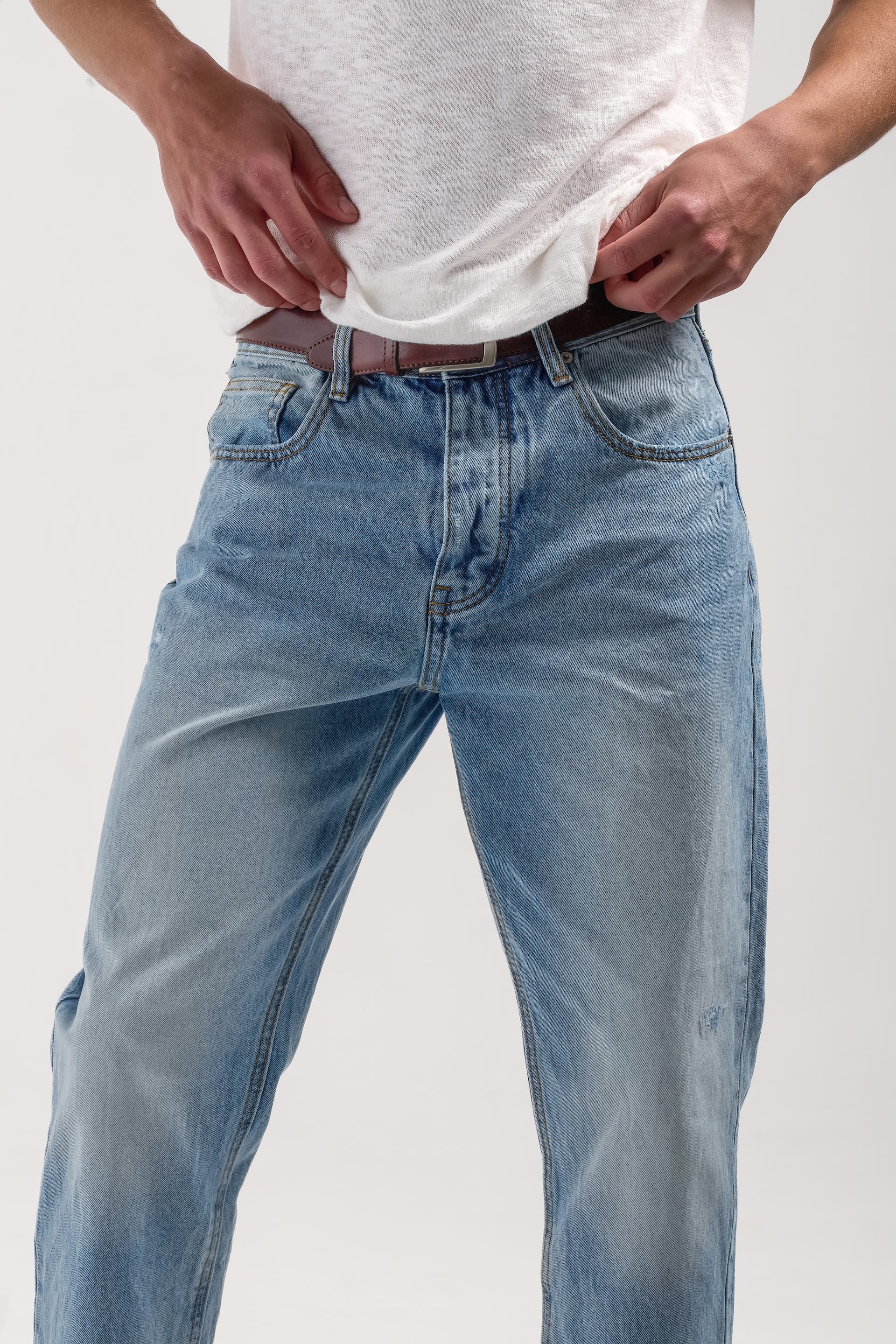 Jeans Carrot Fit Uomo