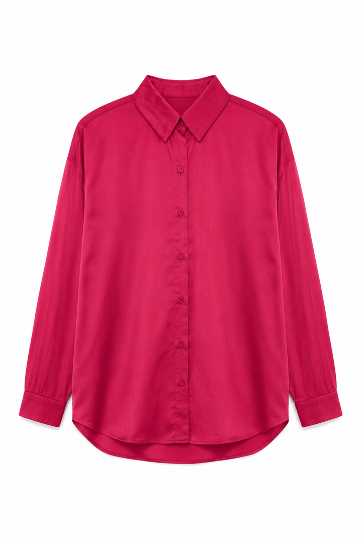 CAMICIA SATIN IN SETA