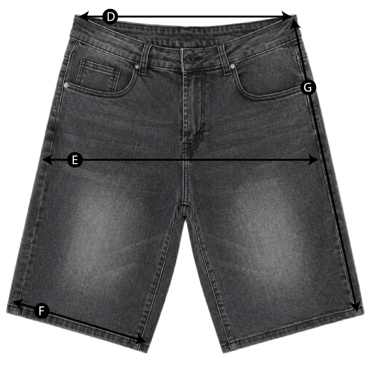 Schema misure BERMUDA REGULAR FIT