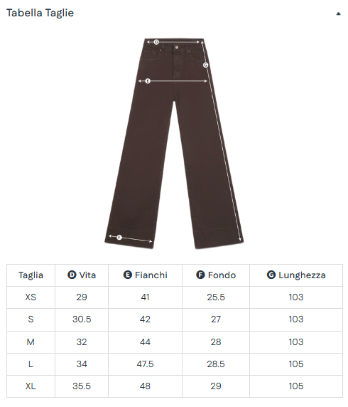 JEANS FLARED DONNA