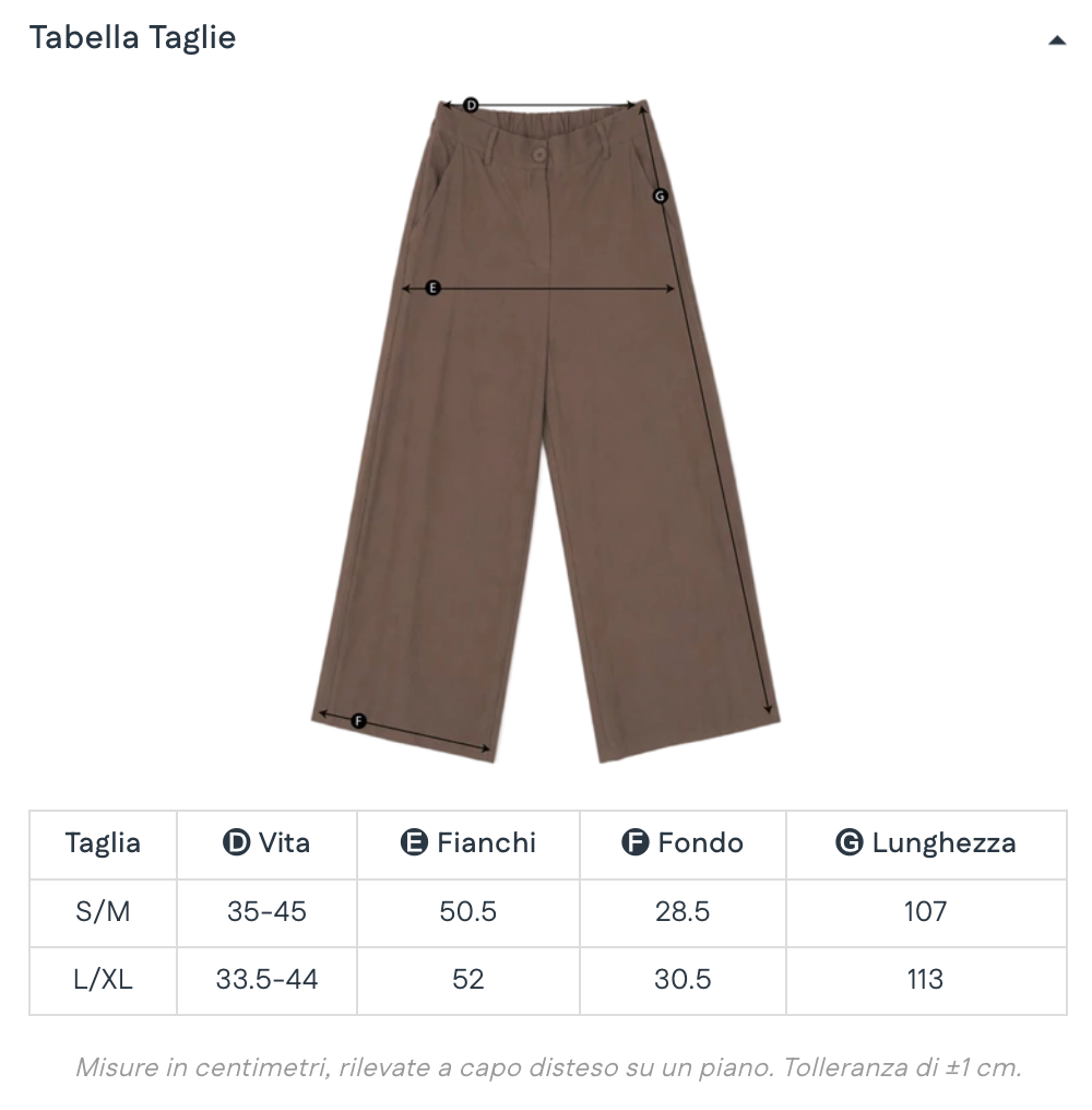 PANTALONE DRITTO