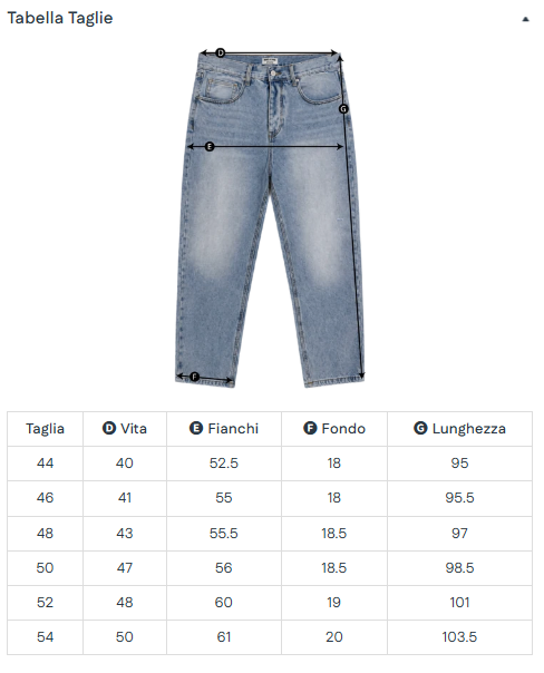JEANS CARROT FIT