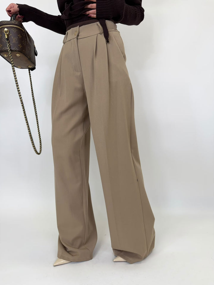 Pantalone Classic Beige