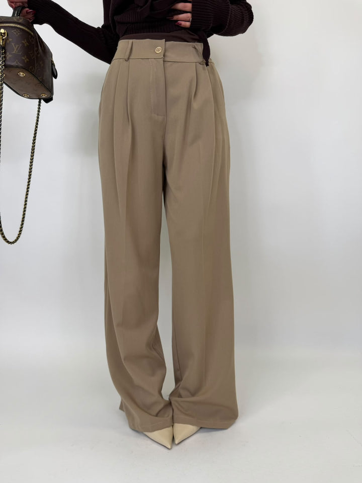 Pantalone Classic Beige